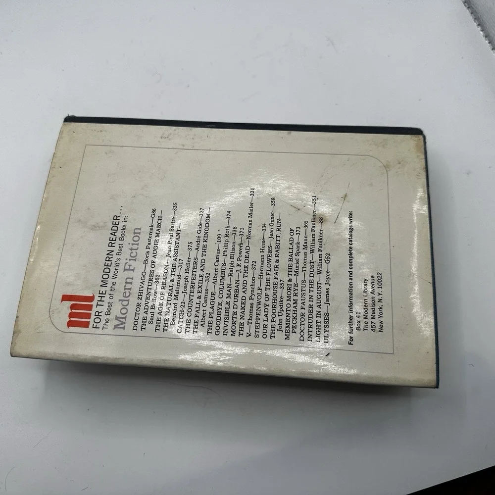 Ulysses James Joyce Vintage Modern Library  HCDJ 1961